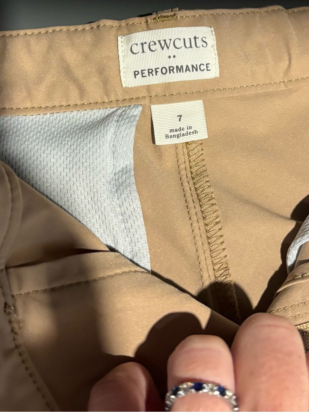 J. Crew Boys slim-fit tech chino shorts (set of 2) - Picture 3 of 4
